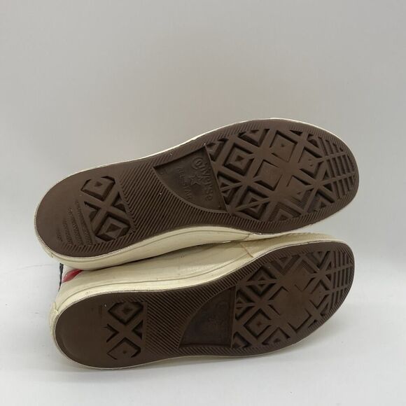 Mens Size 6 Converse Chuck 70 CDG Hi Multi Heart Shoes Sneakers 162972C - Picture 8 of 12